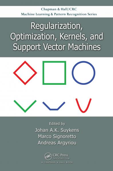 Regularization Optimization Kernels and Support Vector Machines