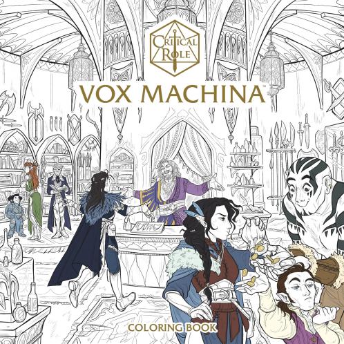Critical Role: Vox Machina Coloring Book