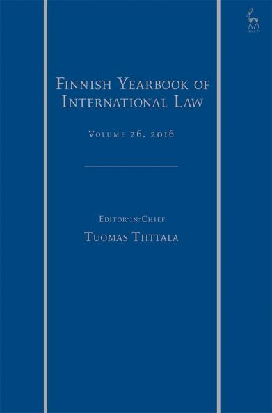 Finnish Yearbook of International Law Vol 26 2016