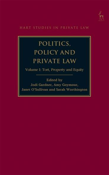Politics Policy and Private Law