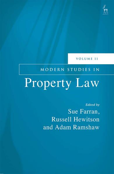 Modern Studies in Property Law Volume 11