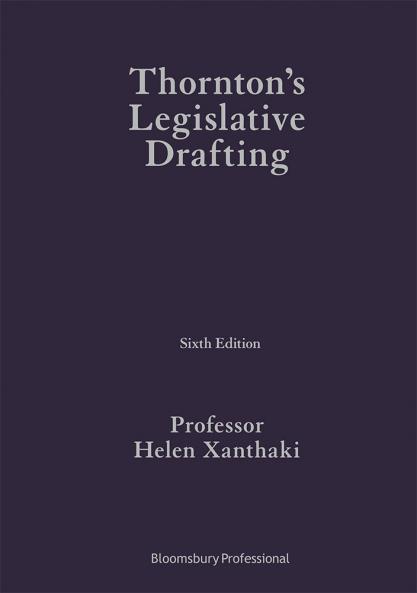 Thornton's Legislative Drafting