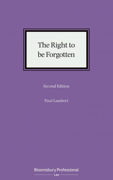 Right to be Forgotten