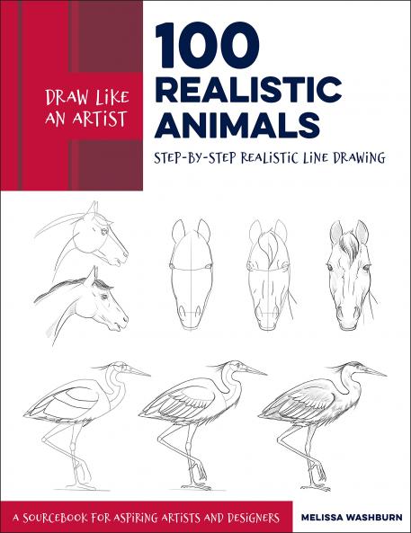 DRAW LIKE AN ARTIST: 100 REALISTIC ANIMALS