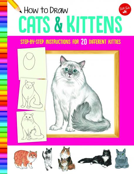 HOW TO DRAW CATS & KITTENS