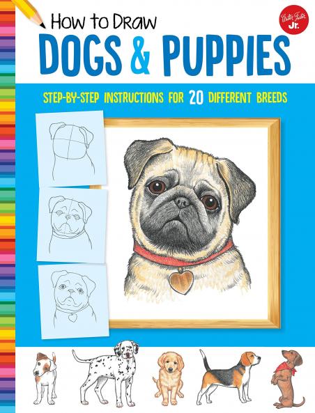 HOW TO DRAW DOGS & PUPPIES