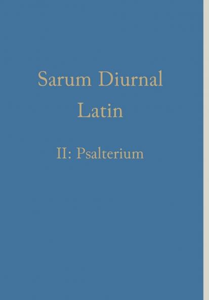 Sarum Diurnal Latin II