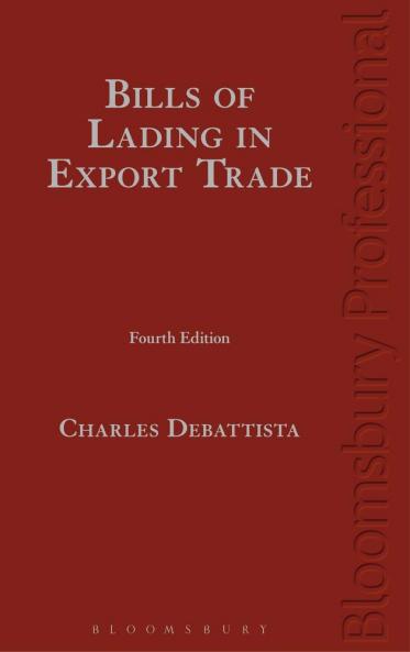 Debattista on Bills of Lading in Commodities Trade
