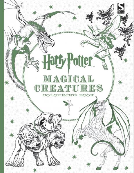 HARRY POTTER MAGICAL CREATURES COLOURING BOOK