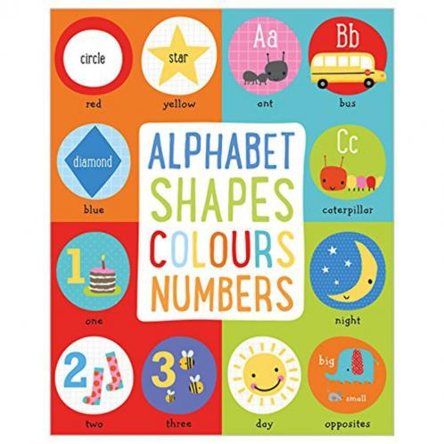 Alphabet Shapes Colours Numbers