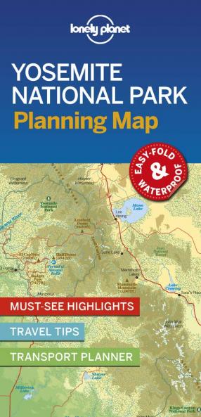 Yosemite National Park Planning Map 1
