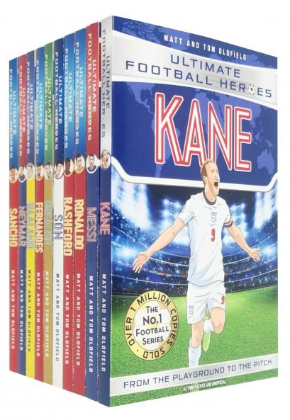 Ultimate Football Heroes Series 1 - 10 Books Set