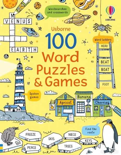 100 WORD PUZZLES AD GAMES