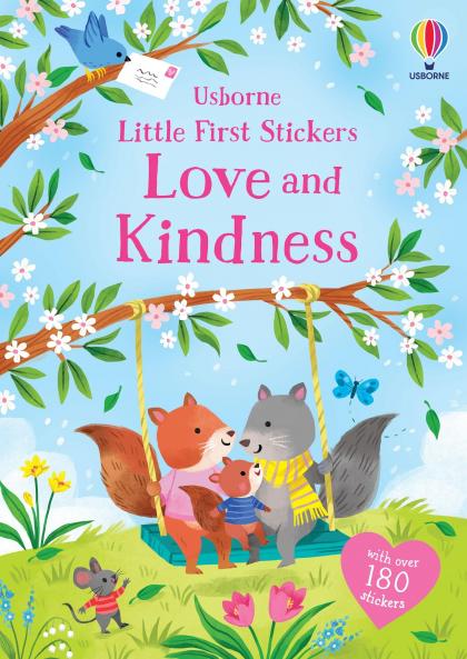 LITTLE FIRST STICKERS LOVE AND KINDNESS