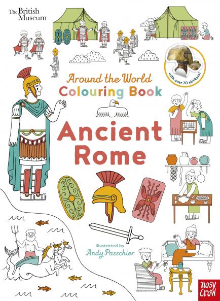 BRITISH MUSEUM: AROUND THE WORLD COLOURING: ANCIENT ROME