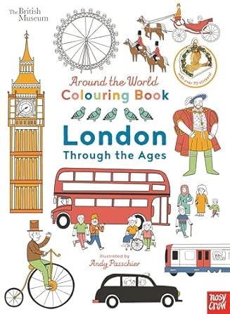 BRITISH MUSEUM: AROUND THE WORLD COLOURING: LONDON