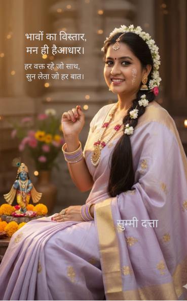 Bhavoon ka vistaar mann hi hai aadhaar: Har waqt rahe jo saath sun leta jo har baat