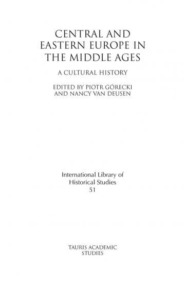 Central and Eastern Europe in the Middle Ages
