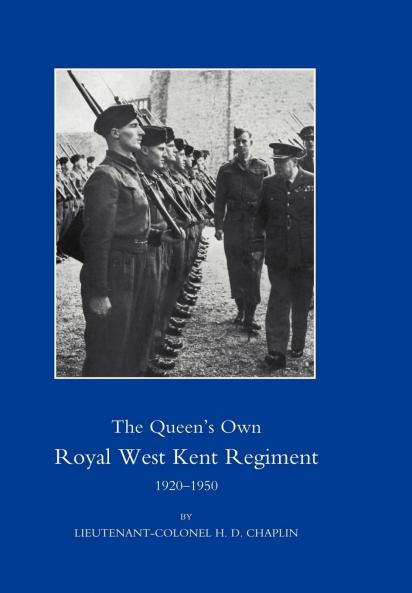 QUEEN'S OWN ROYAL WEST KENT REGIMENT 1920-1950