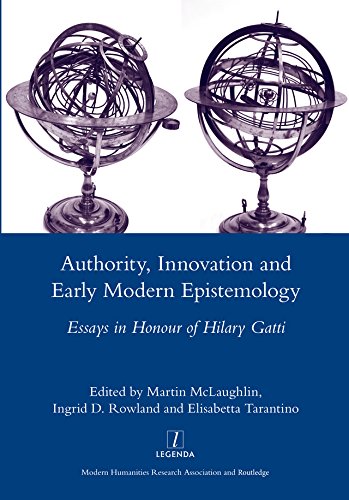 Authority Innovation and Early Modern Epistemology