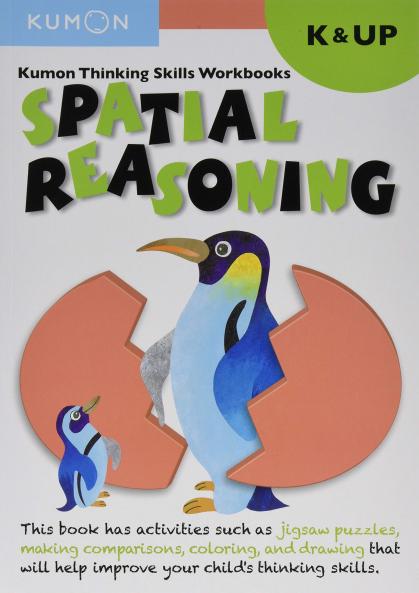 Kumon Thinking Skills Workbooks K: Spatial Reasoning