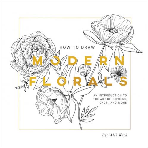 How to Draw Modern Florals