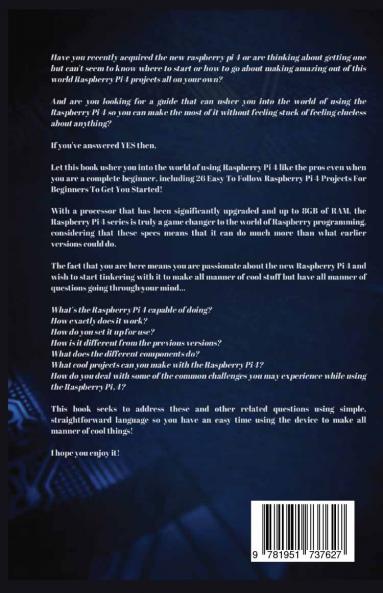 Raspberry Pi 4 For Beginners