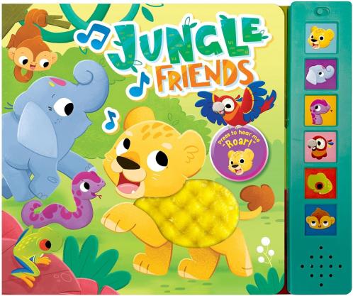 JUNGLE FIENDS TOUCH AND FEEL BOOK WITH