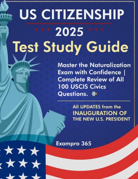 US CITIZENSHIP Study Guide 2025