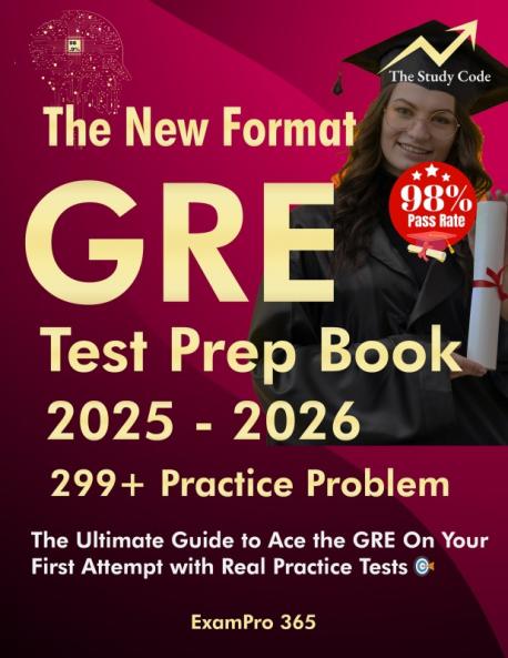 GRE Test Prep Book 2025-2026