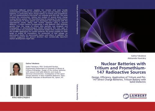 Nuclear Batteries with Tritium and Promethium-147 Radioactive Sources