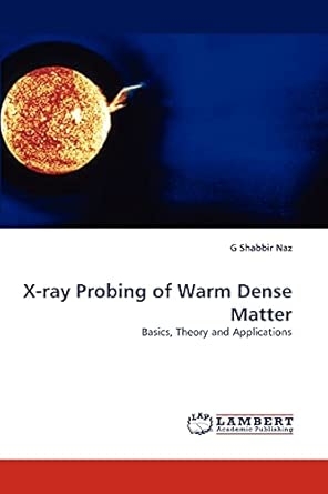 X-ray Probing of Warm Dense Matter