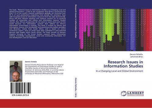 Research Issues in Information Studies: In a Changing Local and Global Environment