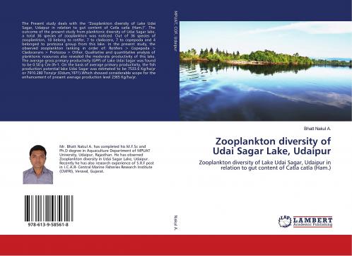 Zooplankton diversity of Udai Sagar Lake Udaipur