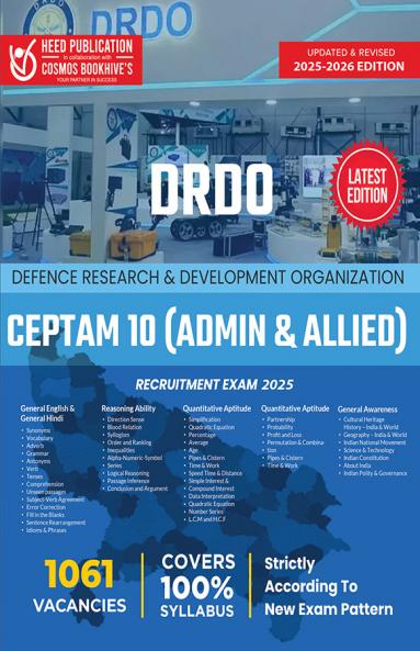 DEFENCE RESEARCH & DEVELOPMENT ORGANIZATION CEPTAM 10 ADMIN & ALLIED