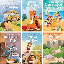 Story Books for Kids - Second Reader (Illustrated) (Set of 6 Books)