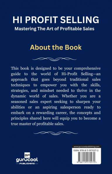 Hi-Profit Selling: Mastering the Art of Profitable Sales