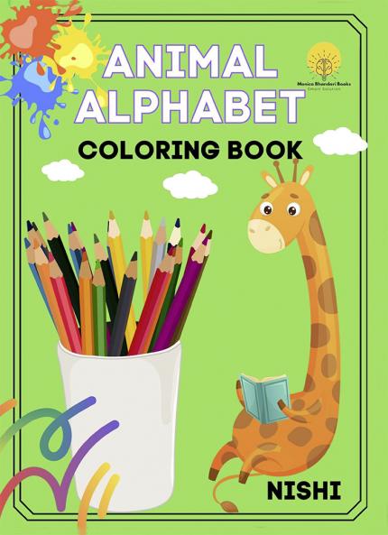 Animal Alphabet Coloring Book