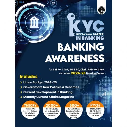 KYC Banking Awareness Book For All Banking Exams 2024 - 2025 with PYQs and New Pattern Questions - Key To Your Career For Banking