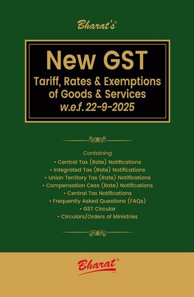 New GST Tariff Rates & Exemptions of Goods & Services