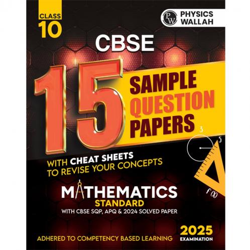 CBSE 15 Sample Question Papers Class 10 Mathematics (Standard) for 2024 exam | PYQ 2023 Paper with Topper's Explanations CBSE SQP & CBSE Additional ... Sheets Important Concepts & Derivations