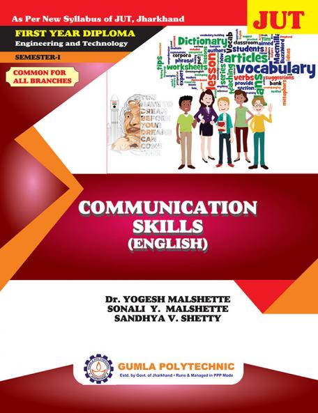 Jharkhand University COMMUNICATION SKILLS (English) for First Year Diploma Course Semester 1