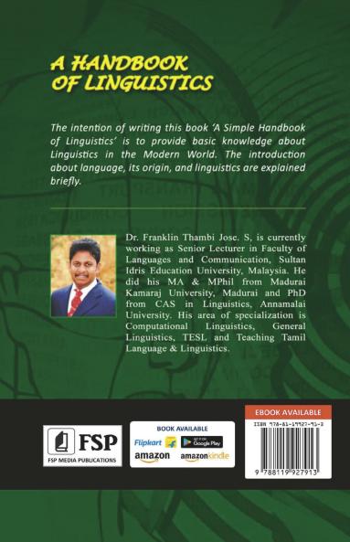 A Handbook of Linguistics