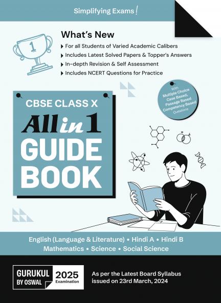 Gurukul By Oswal All in 1 Guide Book for CBSE Class 10 Exam 2025