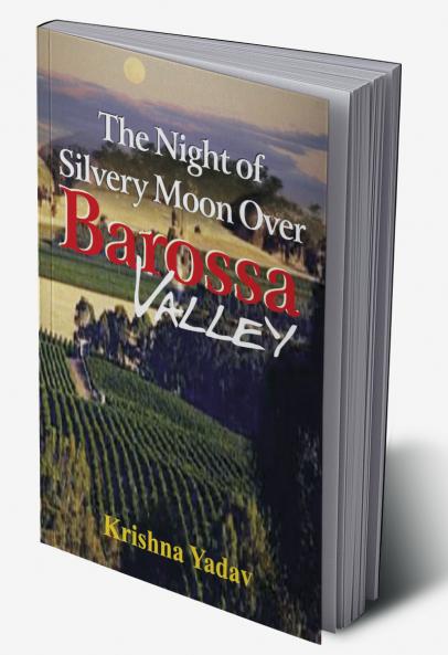 The Night of Silvery Moon over Barossa Valley