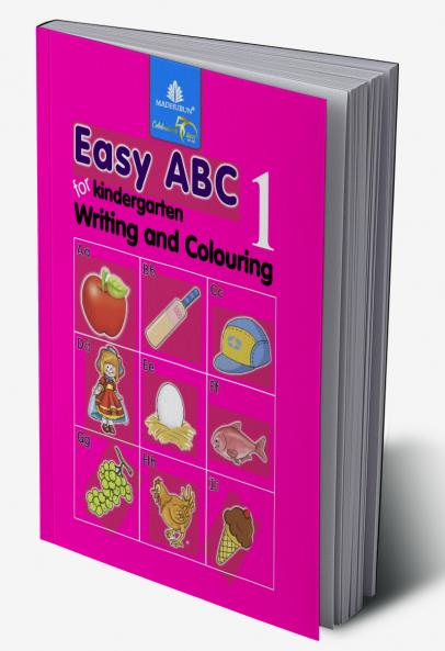 Easy Abc For Kindergarten-1 Writing And Colouring