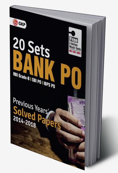 Bank Po 2019 - Previous Years' Solved Papers (2014-2018) - 20 Sets