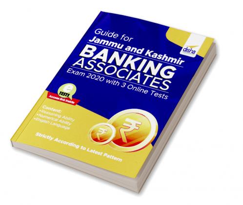 Guide for Jammu and Kashmir Banking Associates Exam 2020 with 3 Online Tests
