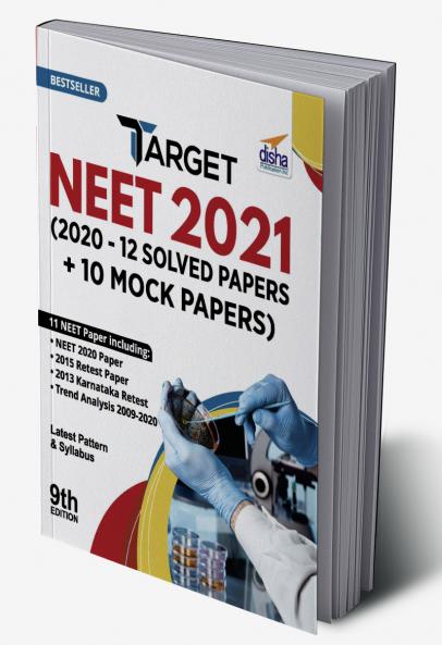Target NEET 2021 (2020 - 12 Solved Papers + 10 Mock Papers) 9th Edition