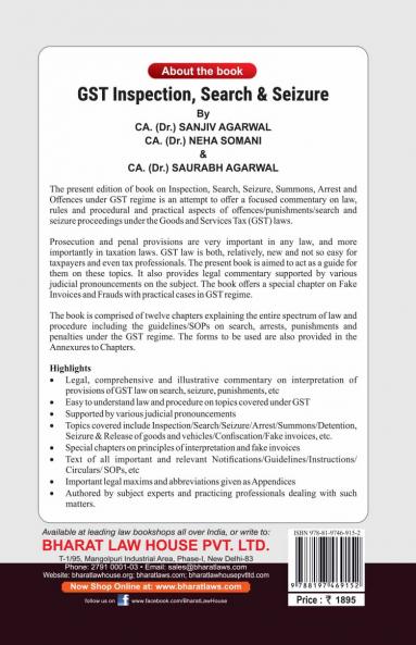 G S T Inspection Search & Seizure